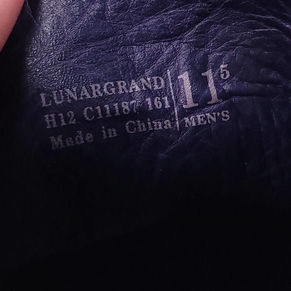 Cole Haan LunarGrand Casual Lace Up Shoe Mens Size 11.5 C11187 Brown Orange - Picture 8 of 8